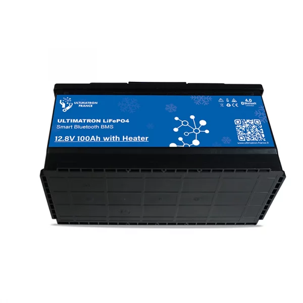 Ultimatron Batterie Lithium Sous Siège de 12.8V 100Ah LiFePO4 Smart BMS Avec Bluetooth Chauffage-4