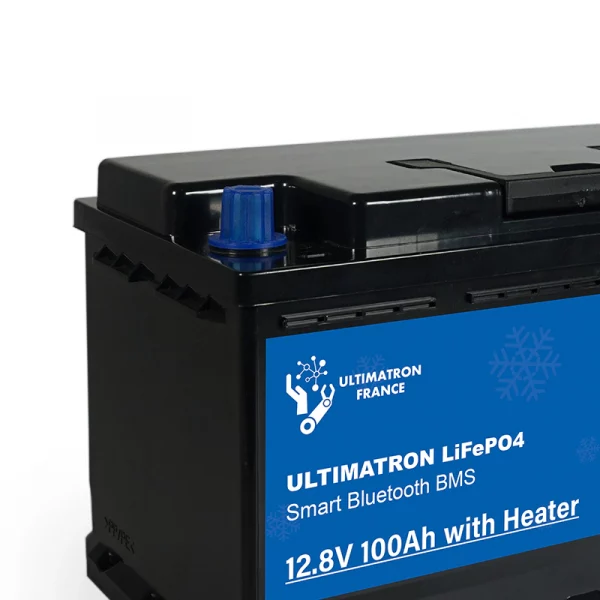 Ultimatron Batterie Lithium Sous Siège de 12.8V 100Ah LiFePO4 Smart BMS Avec Bluetooth Chauffage-8