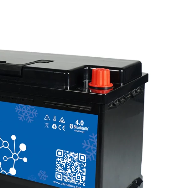 Ultimatron Batterie Lithium Sous Siège de 12.8V 100Ah LiFePO4 Smart BMS Avec Bluetooth Chauffage-9