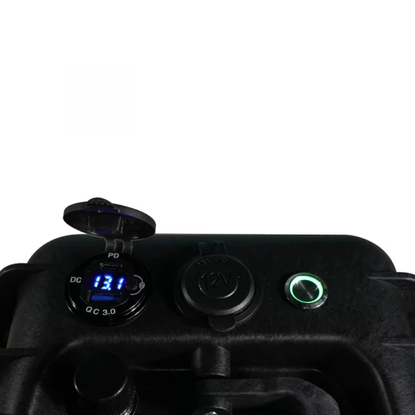 Ultimatron Batterie Valise Lithium Étanche 12.8V 100Ah 1280Wh LiFePO4 Smart BMS Avec Bluetooth-9