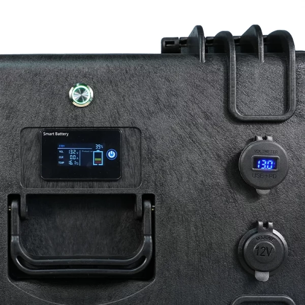 Ultimatron Batterie Valise Lithium Étanche 12,8V 280Ah 3584Wh LiFePO4 Smart BMS Avec Bluetooth-8