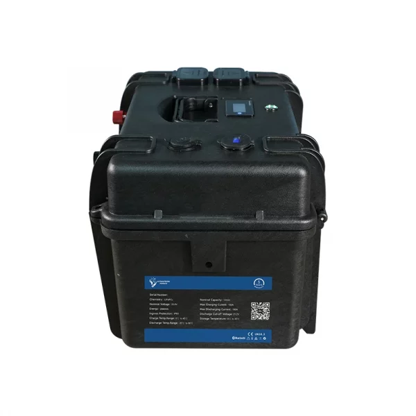 Ultimatron Batterie Valise Lithium Étanche 25,6V 100Ah 2560Wh LiFePO4 Smart BMS Avec Bluetooth-6