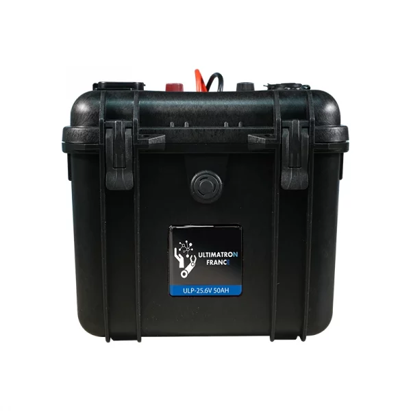 Ultimatron Batterie Valise Lithium Étanche 25,6V 50Ah 1280Wh LiFePO4 Smart BMS Avec Bluetooth-3