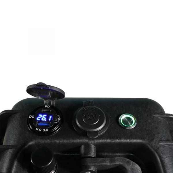 Ultimatron Batterie Valise Lithium Étanche 25,6V 50Ah 1280Wh LiFePO4 Smart BMS Avec Bluetooth-9